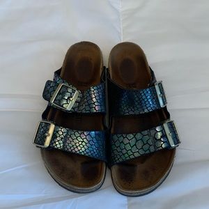 Mermaid Birkenstock size 37